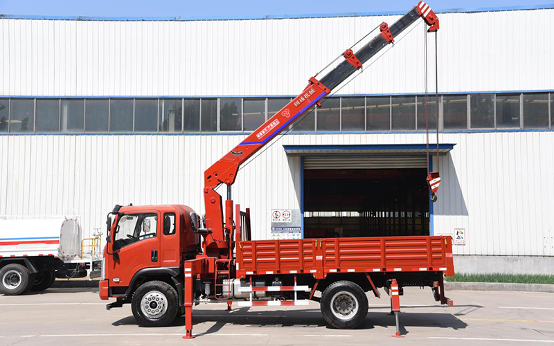 Camión pluma de 6.3T SST6.3S4; grúa montada sobre camión