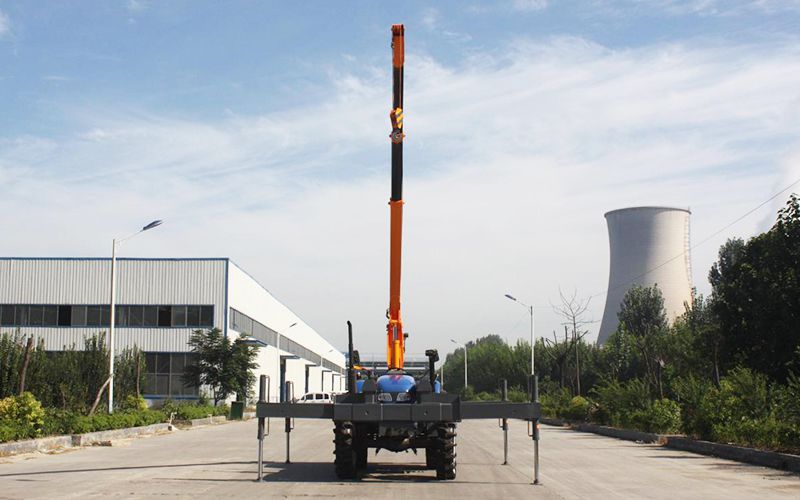 Tractor con grúa de 5T, STSQ5T